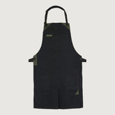 The Warwickshire Black Canvas Fabric Hairstylist Apron