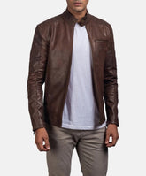 The Ironwood Line Men’s Leather Jacket