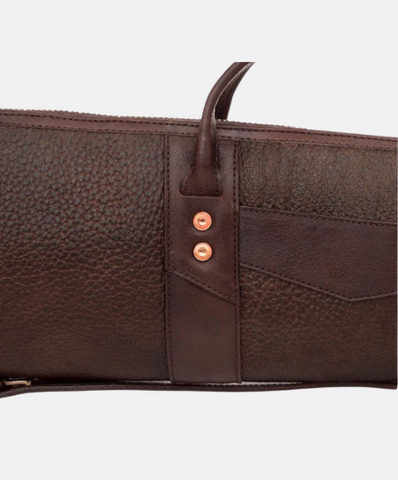 HandCrafted Durable Leather Hunting Shotgun Case