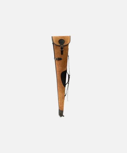 Leather Shotgun Slip Case Distressed Brown, Gift for Hunters, Shotgun Slip Case