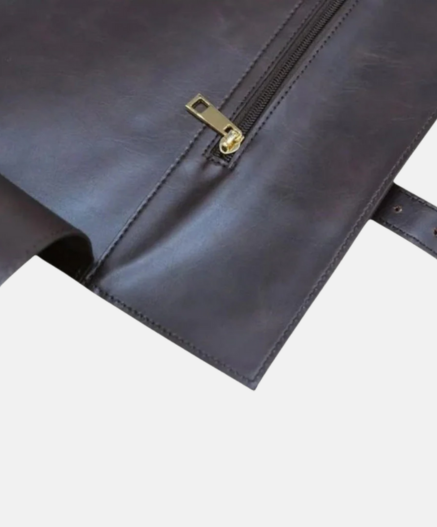 Tuscania Genuine Leather Knife Roll 10 Pockets