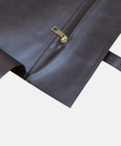 Tuscania Genuine Leather Knife Roll 10 Pockets