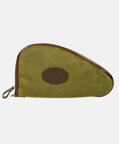 Canvas & Leather Pistol Case
