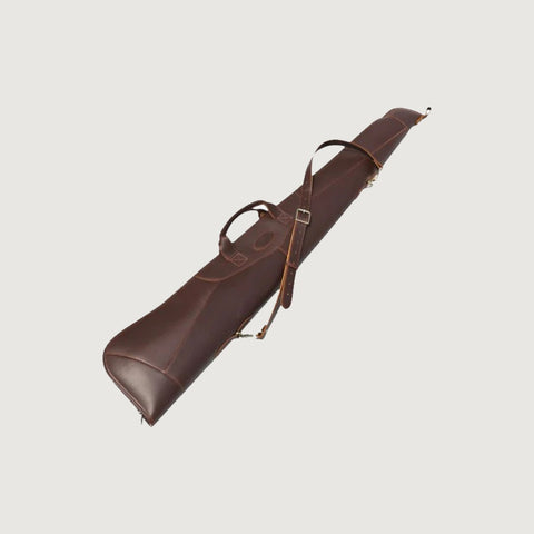 Leather Shotgun Slip Case, Clay Hunting Shotgun Case, Leather Rifle Case