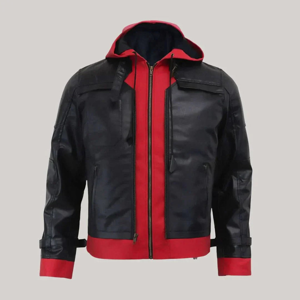 Blackstone Luxe Moto Faux Leather Jacket