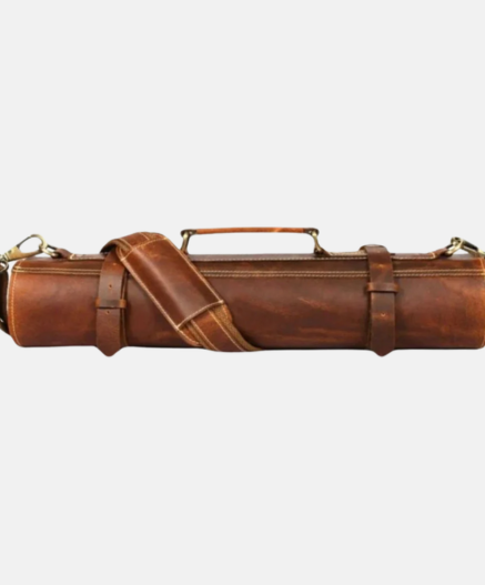 Torino Ranch Leather Chef Knife Roll