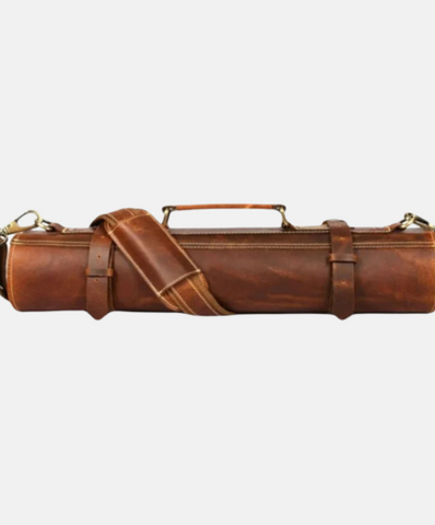 Torino Ranch Leather Chef Knife Roll