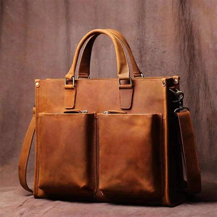 The Dagmar Leather Messenger Bag