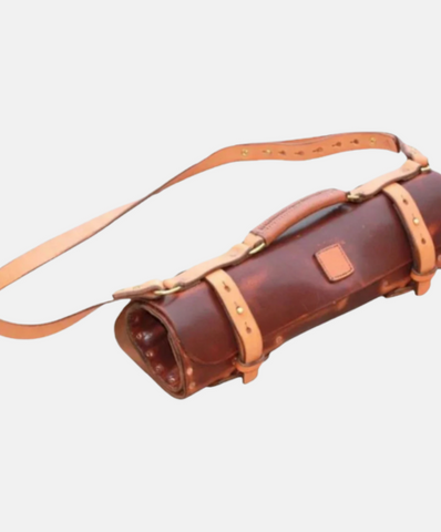 The Stinger - Professional Chef's Leather Knife Roll