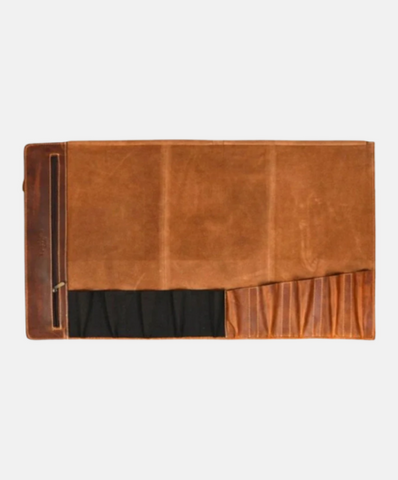 Torino Ranch Leather Chef Knife Roll