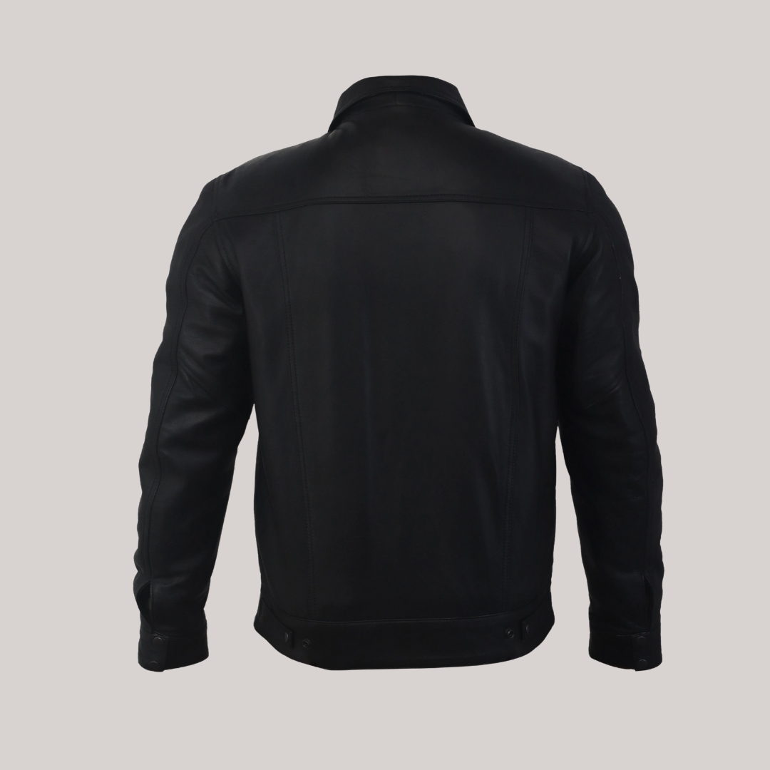 Leather Trucker Jacket