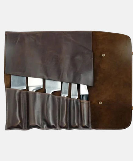 Leather Knife Roll for Chef