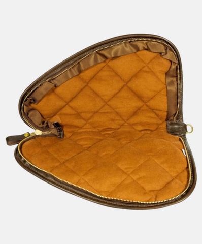 Canvas & Leather Pistol Case