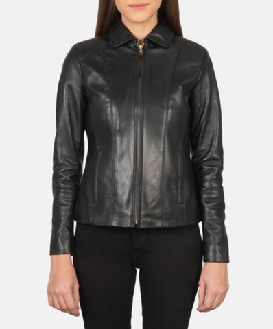 Colette Black Leather Jacket