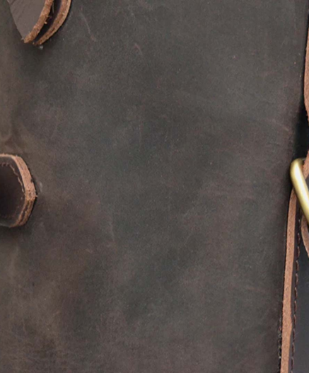 Leather Shotgun Slip Case Waxed Brown