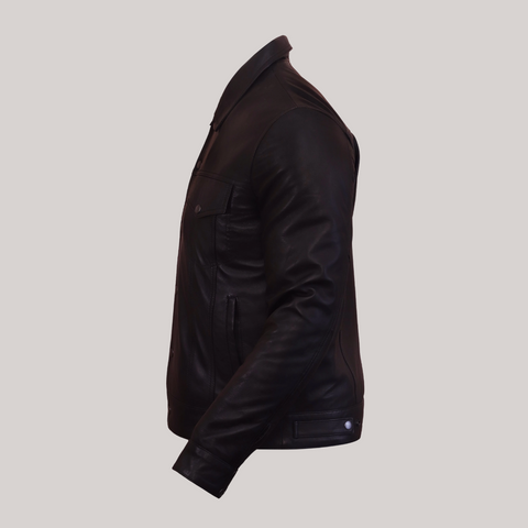 Leather Trucker Jacket