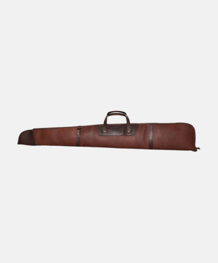 Double-Wrapped Leather Shotgun Case