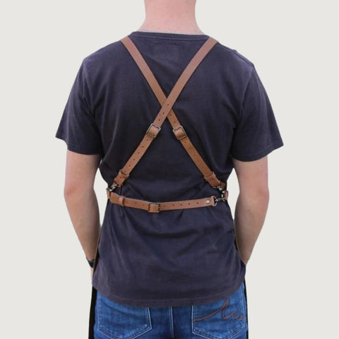 2 Pockets Leather Apron