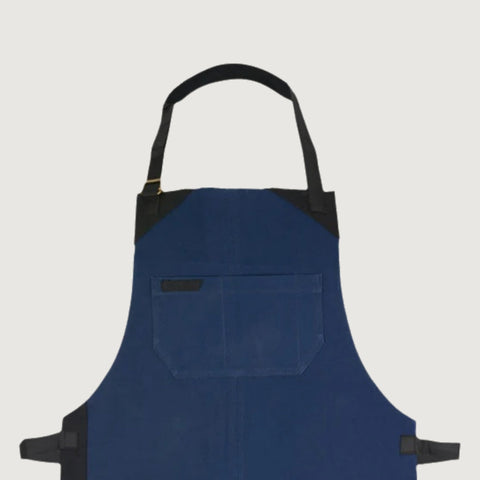 The Nottinghamshire Blue Canvas Woodwork Apron