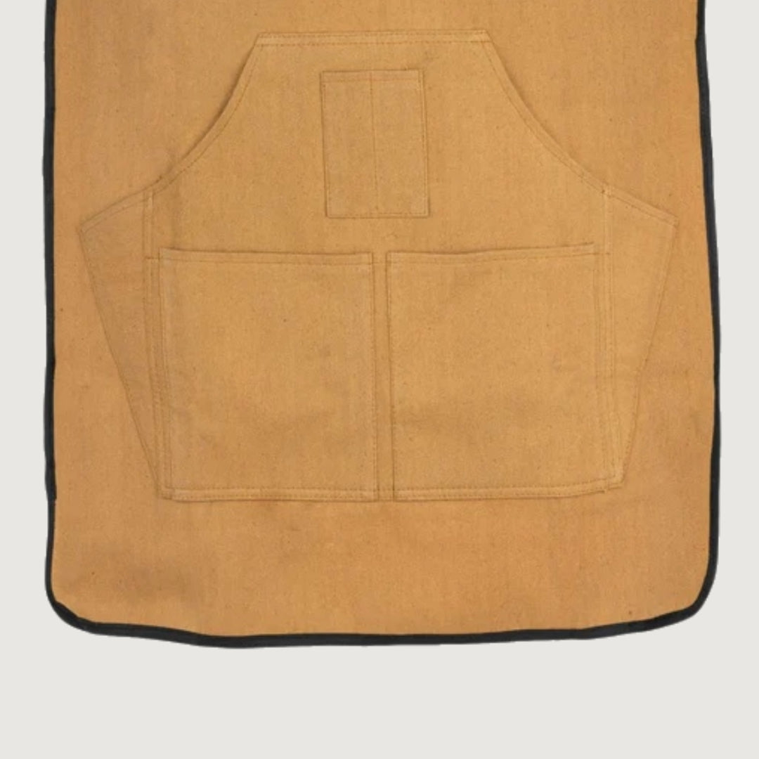 The Shropshire Brown Canvas Apron