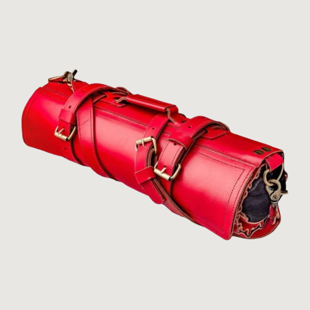 Givenchy Leather Red Knife Roll