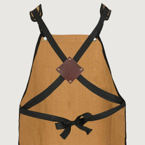 The Shropshire Brown Canvas Apron