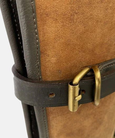 Leather Shotgun Slip Case Distressed Brown, Gift for Hunters, Shotgun Slip Case