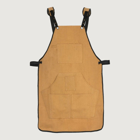 The Shropshire Brown Canvas Apron