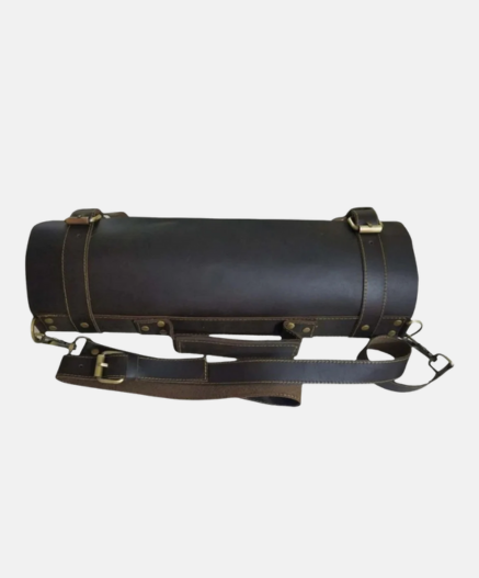 Dark Brown Chef Knife Roll