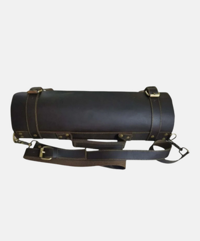 Dark Brown Chef Knife Roll