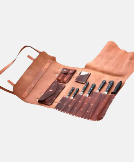 The Stinger - Professional Chef's Leather Knife Roll