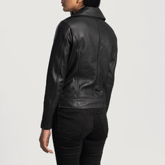 The Noir Curve Women’s Zipper Jacket