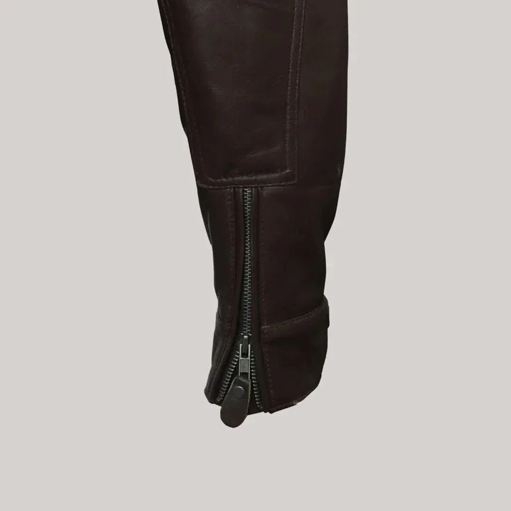 Blackout Luxe Leather Jacket
