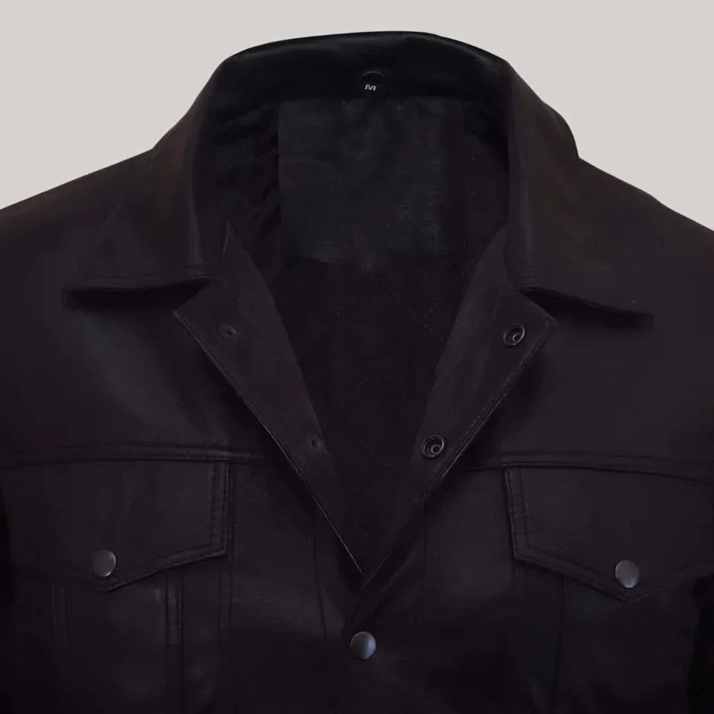 Leather Trucker Jacket