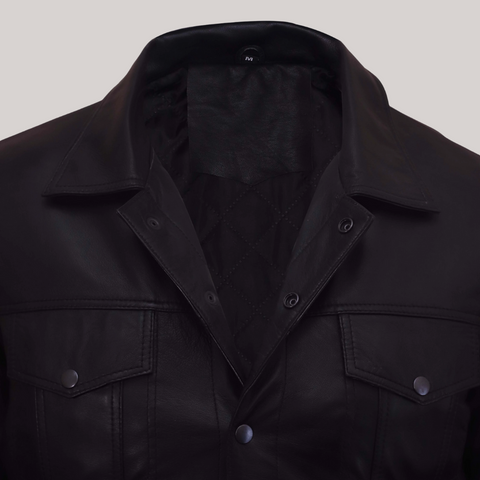 Leather Trucker Jacket