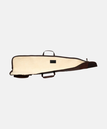 Double-Wrapped Leather Shotgun Case