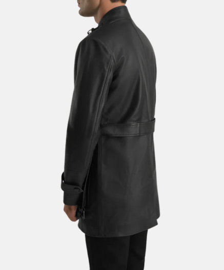 Dolf Black Leather Jacket