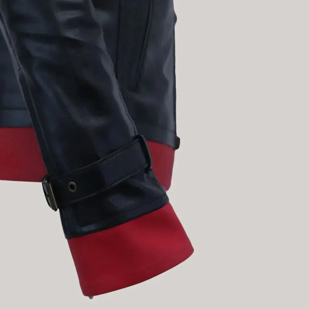 Blackstone Luxe Moto Faux Leather Jacket