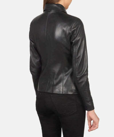 Colette Black Leather Jacket