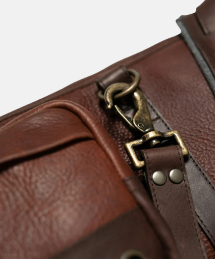 Double-Wrapped Leather Shotgun Case