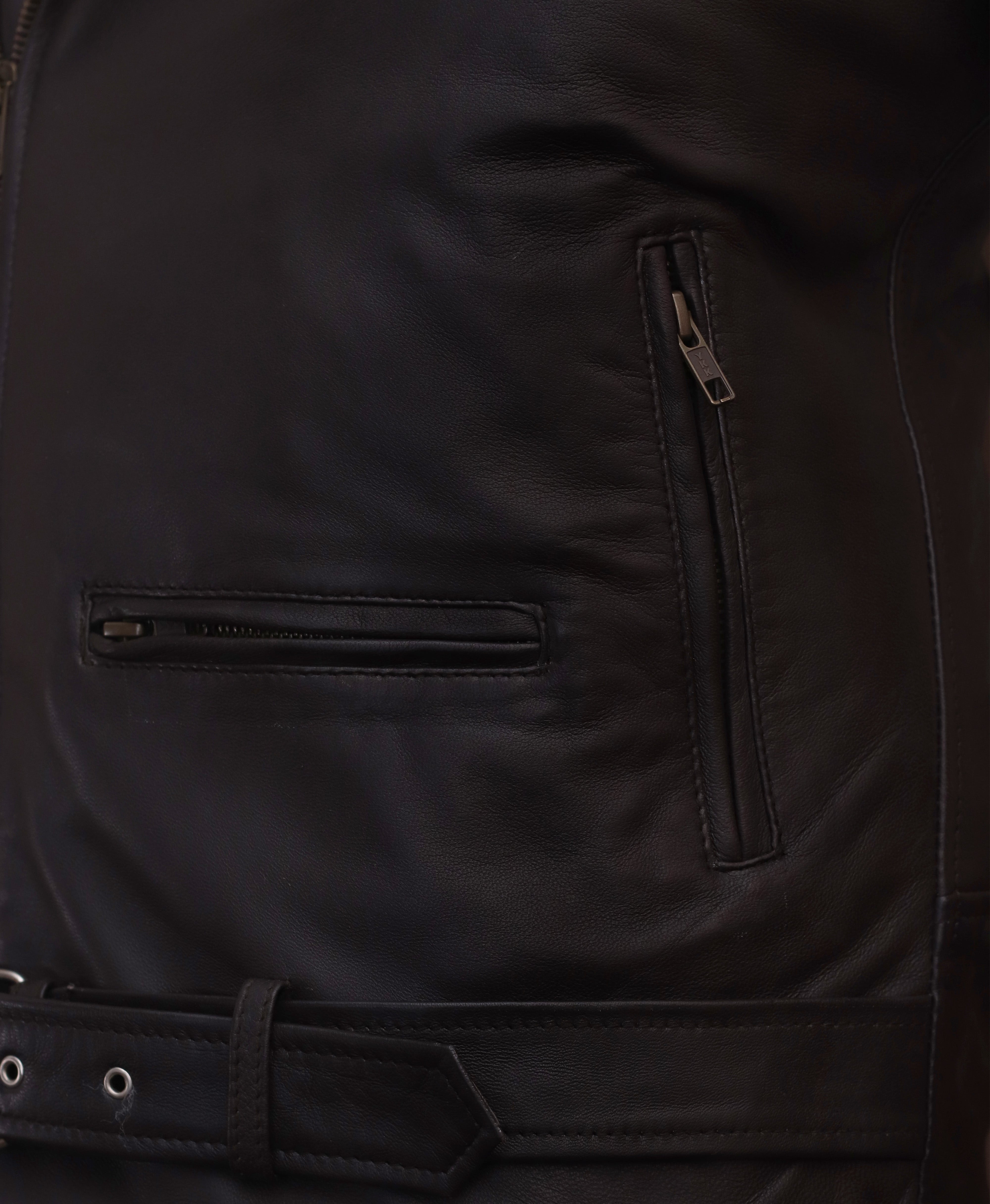 Midnight Edge Zipper Jacket