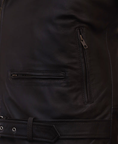Midnight Edge Zipper Jacket