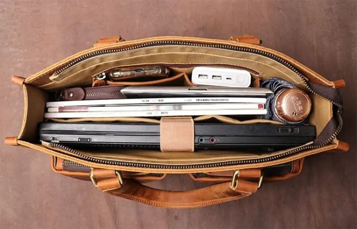 The Dagmar Leather Messenger Bag