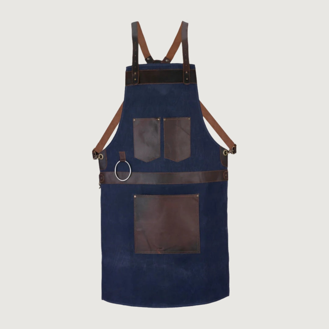 The Wiltshire Waxed Canvas handmade Apron