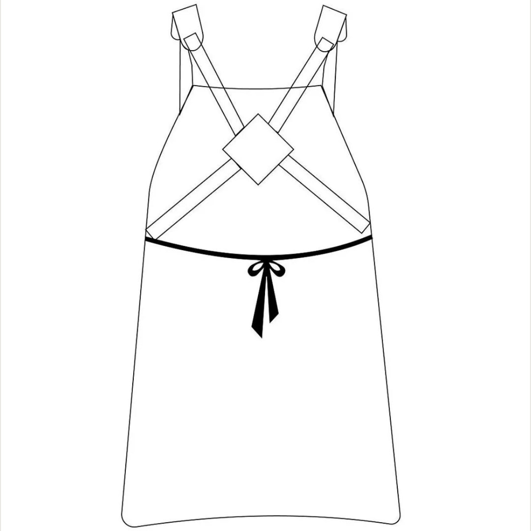 The Shropshire Brown Canvas Apron