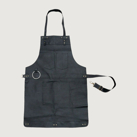The Northumberland Black Leather Apron