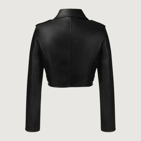 Liv Morgan WWE Raw 2025 Red Hearts Leather Jacket