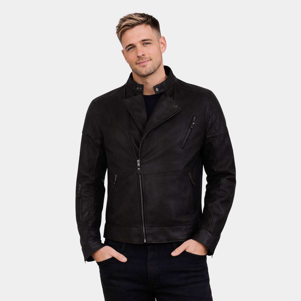 Blackout Luxe Leather Jacket