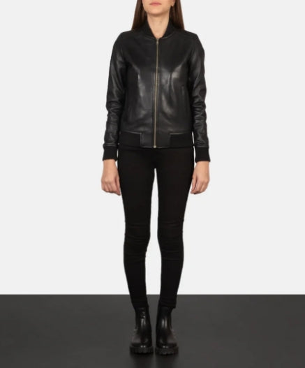 The Black Aura Zipper Jacket