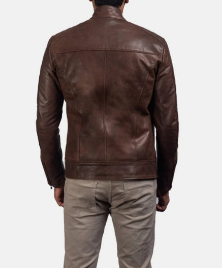 The Ironwood Line Men’s Leather Jacket